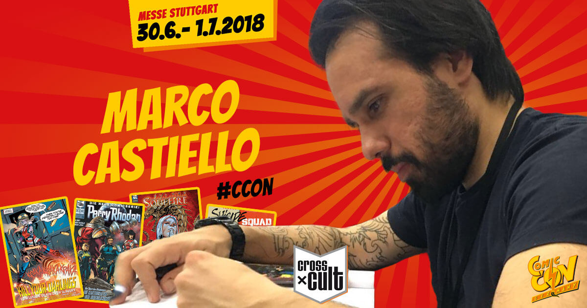 CCON | COMIC CON STUTTGART | Verlagsartist | Cross Cult - Marco Castiello