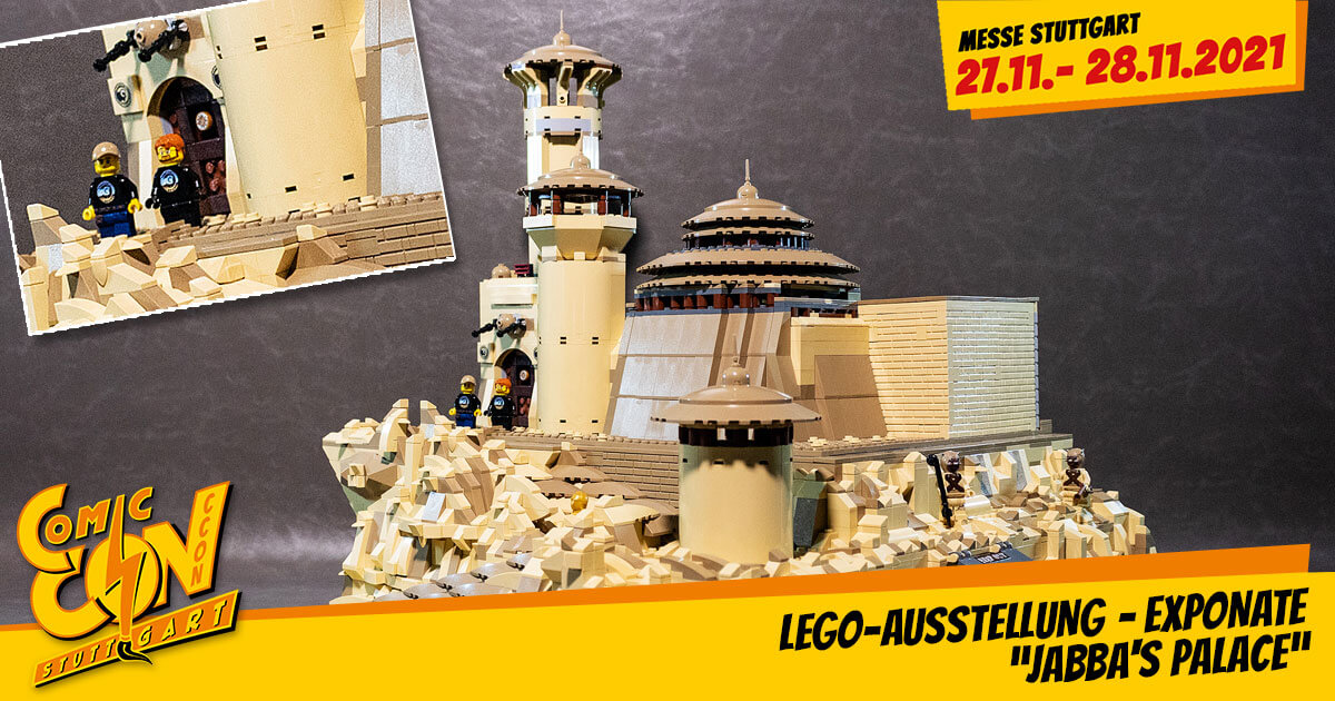 CCON | COMIC CON STUTTGART 2021 | Specials | LEGO-Ausstellung - Exponate: "Jabba's Palace"