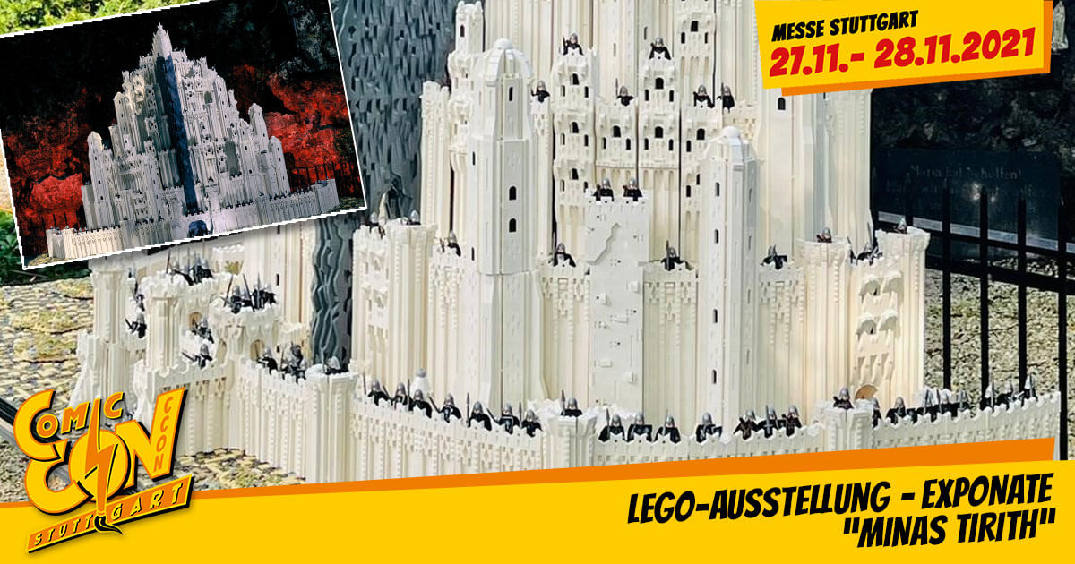 CCON | COMIC CON STUTTGART 2021 | Specials | LEGO-Ausstellung - Exponate: "Minas Tirith"