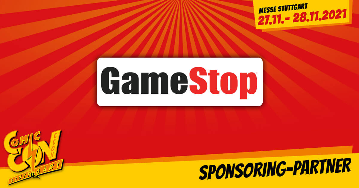 CCON | COMIC CON STUTTGART 2021 | Sponsoring-Partner | GameStop