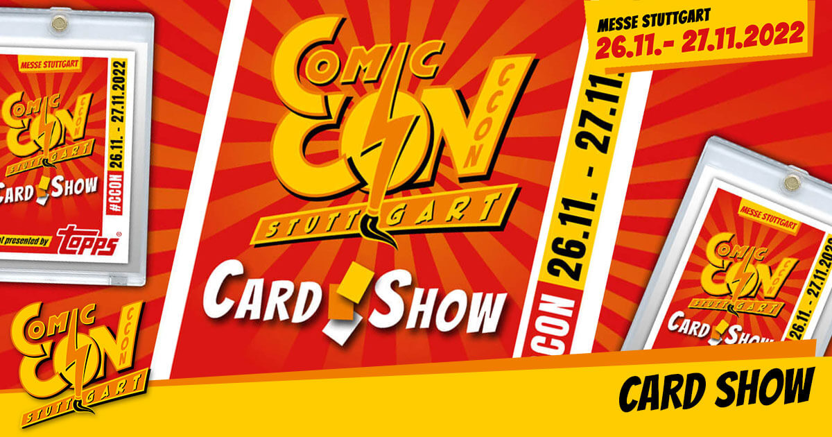 CCON | COMIC CON STUTTGART 2022 | Specials | Card Show