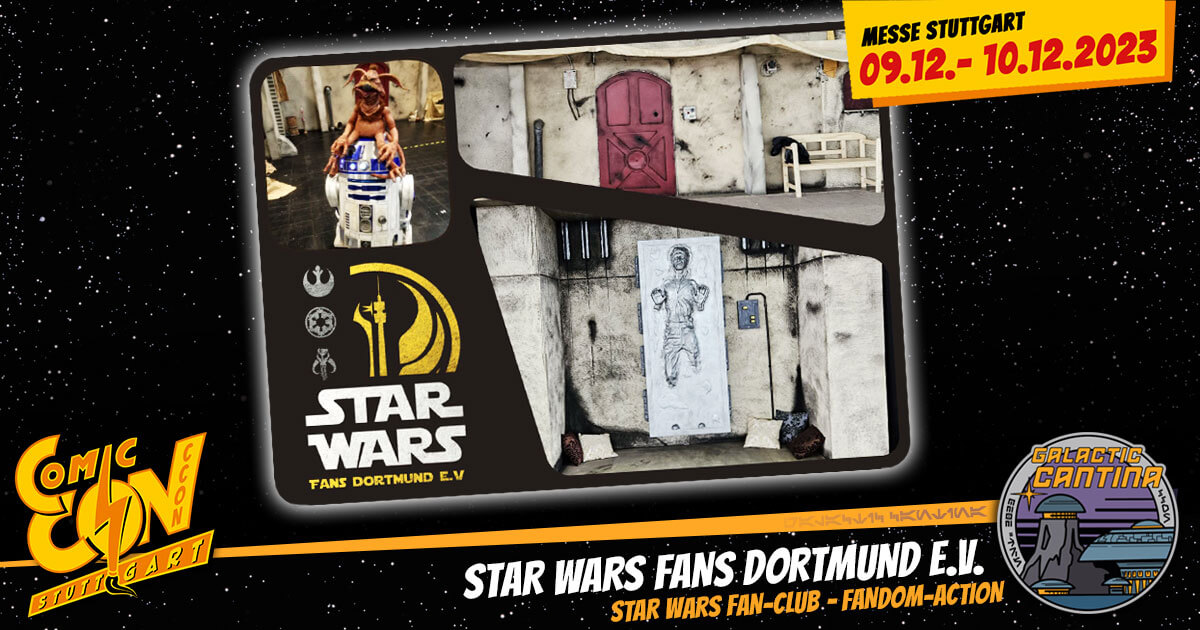 CCON | COMIC CON STUTTGART 2023 | GALACTIC CANTINA | Star Wars Fans Dortmund e. V.