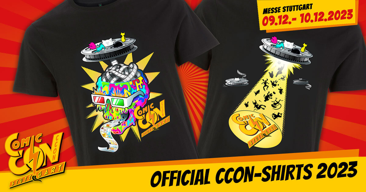 CCON | COMIC CON STUTTGART 2023 | Merchandise | Official CCON-Shirts 2023