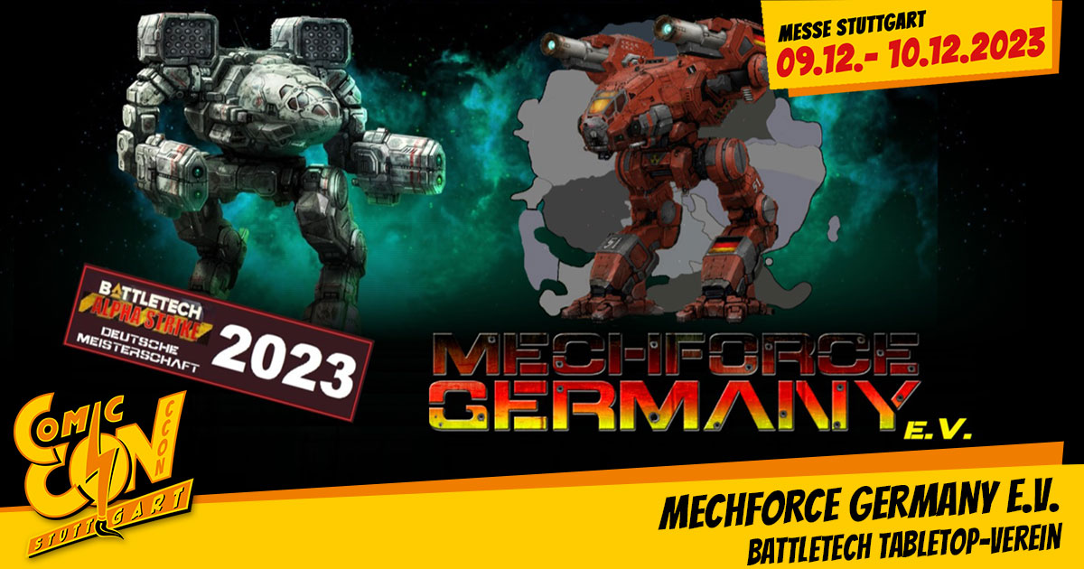 CCON | COMIC CON STUTTGART 2023 | Specials | MechForce Germany e.V.