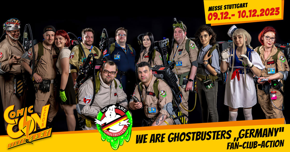 CCON | COMIC CON STUTTGART 2023 | Specials | We are Ghostbusters "Germany"