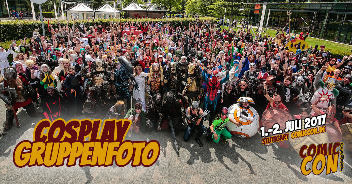 Comic Con Germany 2017 | Free Special | Cosplay-Gruppenfoto