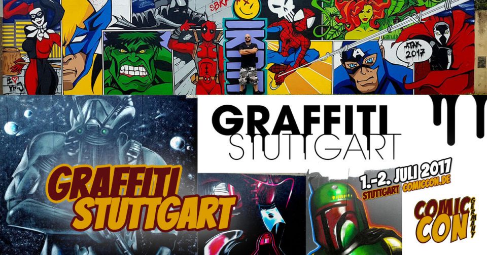 Comic Con Germany 2017 | Free Special | Graffiti Stuttgart